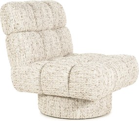 Bubbel Fauteuil Draaibaar Beige