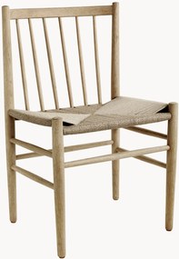 Handgeweven eikenhouten stoel J80