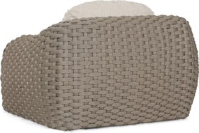 Stoel en Bank Loungeset 5 personen Rope Taupe  Santika Furniture Santika