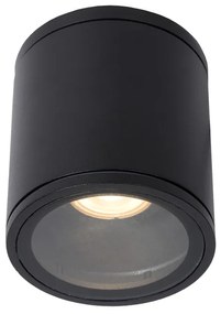 Lucide Aven plafondlamp 50W rond zwart