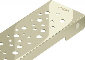 Mexen Flat M12 afdekking voor lineaire afvoer 70 cm, goud - 1521070