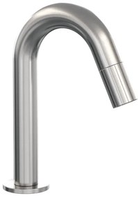 BRAUER Stripe Fonteinkraan - opbouw - gebogen uitloop - RVS-kleurig geborsteld PVD 5-NG-464