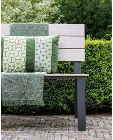 Garden Impressions Ellen parkbank donker grijs - light teak Vironwood