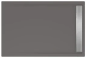 Xenz Easy-Tray douchebak 120x80x5cm antraciet