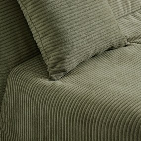 Slaapbank BZ, premium HR 12 cm, ribfluweel, AVA