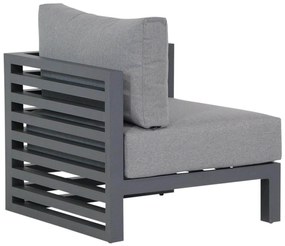 Hoek loungeset 4 personen Aluminium Grijs  Santika Furniture Santika Jaya