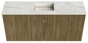Mondiaz Joya DLux 90cm toiletmeubel dusk met wastafel faye midden 1 kraangat ostra