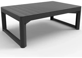 Allibert Tuintafel Lyon grafiet 232300