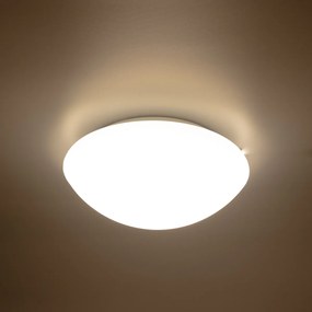 Plafondlamp opaal 42 cm 3-staps dimbaar incl. LED - Luigi Klassiek / Antiek rond Binnenverlichting Lamp