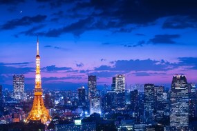 Foto Tokyo night view, Takao Kataoka