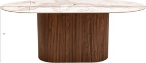 Kare Design Ruben Marmere Ovale Eettafel 240 - 240 X 100cm.