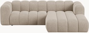 Modulaire chenille hoekbank Lupine (3-zits)