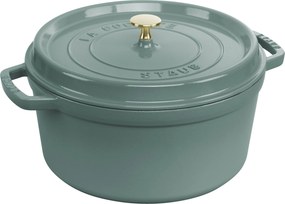 Staub La Cocotte Cocotte 28 cm / 6,75 l, Rond, eucalyptus - La Cocotte - Staub