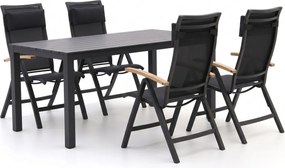 Diningset Bellagio | 4 personen | Tuinset aluminium | 5-delig | Kees Smit Tuinmeubelen