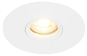 Set van 6 Moderne inbouwspot wit 12 cm - Buco GU10 Binnenverlichting Lamp