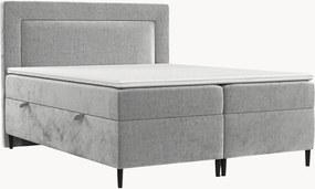 Handgemaakt chenille divan bed Noble met opbergruimte, H3