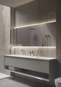 Martens Design London spiegel met LED verlichting, spiegelverwarming en sensor 120x70cm