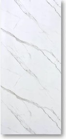 PVC Marmer Wit Glans Bianco Calacata 260x122x0,3cm