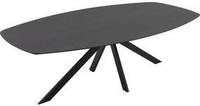 Goossens Excellent Eettafel Uniek, Semi ovaal 240 x 120 cm