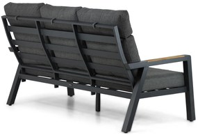 Stoel en Bank Loungeset Aluminium/teak Grijs 5 personen Lifestyle Garden Furniture Marseille