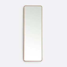 Rechthoekige spiegel in eikenfineer 50x150 cm, Iodus