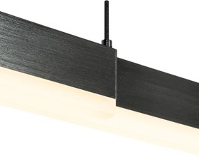 Moderne verstelbare hanglamp zwart incl. LED dimbaar - Lamba