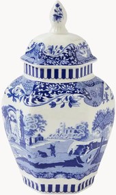 Porseleinen vaas Blue Italian, H 10 cm