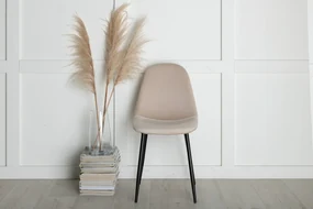 Jörn Eetkamerstoel - Inger - Beige - Fluweel - Jörn