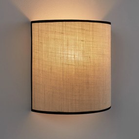 Wandlamp in jute, Come