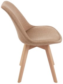 Set 4 Synk Stoffen Stoelen
