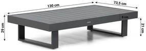 Hoek loungeset 6 personen Aluminium Grijs  Lifestyle Garden Furniture Lorenzo