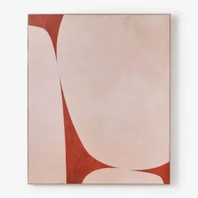 Decoratief Schilderij (100x120 Cm) Gedrukt Op Elisa Canvas Beige – Crème - Sklum