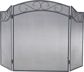 Practo Home haardscherm grandeur - 130,3 x 81,4 cm - Zwart