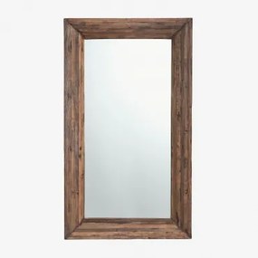Rechthoekige Houten Wandspiegel Juvira 100 X 180 Cm - Sklum