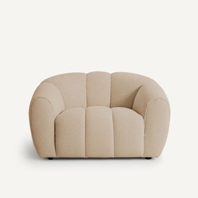 Fauteuil in chenille stof, Tylan