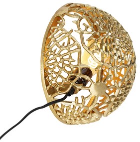 Art deco wandlamp goud - Maro