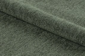 FIORA Groen (stof Apia 352)/zwart frame - MODERNE GESTOFFEERDE STOEL VOOR WOONKAMER/EETKAMER LOFT