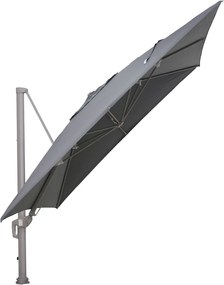 Garden Impressions Hawaii Big Pole II zweefparasol 350x350 cm – frame taupe – doek antraciet