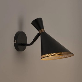 Richtbare wandlamp in smeedijzer, Farria