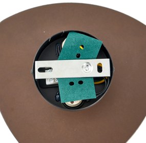 Design wandlamp brons organisch 20 cm 2-lichts - Pulley