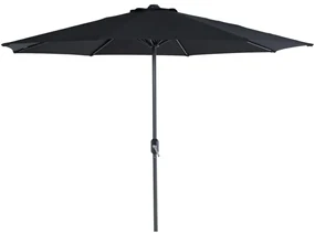 Garden Impressions Lotus parasol Ø300 cm - zwart