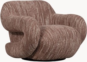 Chenille draaistoel Folke