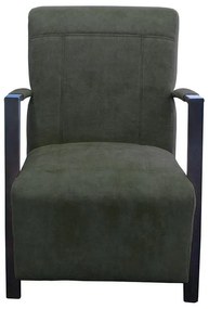 Fauteuil - Rosetta - velours Adore groen 156