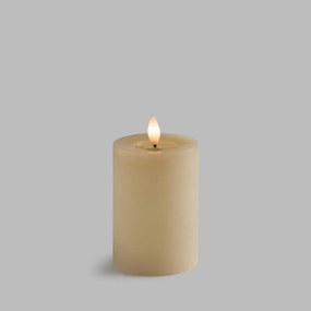 Ledkaars, van was, hoogte 13,5 cm, CASPAR