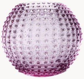 Handgemaakte vaas Hobnail Globe met reliëf