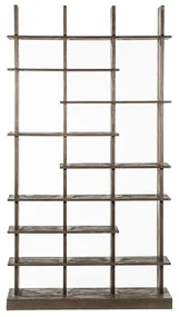 Eleonora Oliver Vakkenkast Mangohout Bruin - 120x40x220cm.
