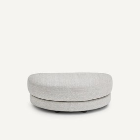Modulaire voetensteun in gevlekt canvas, TIBERIO