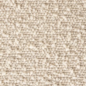 Dutchbone Barbara Boucle Beige Eetkamerstoel Met Houten Poten