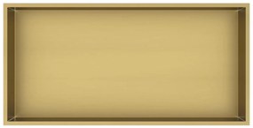 Best Design Nancy Lotus inbouwnis 61x30,5x7cm mat goud
