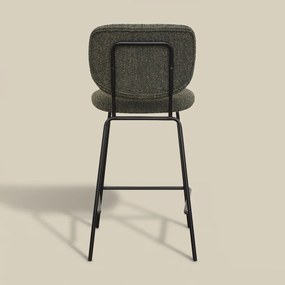 Moderne Barkruk Groen Boucle